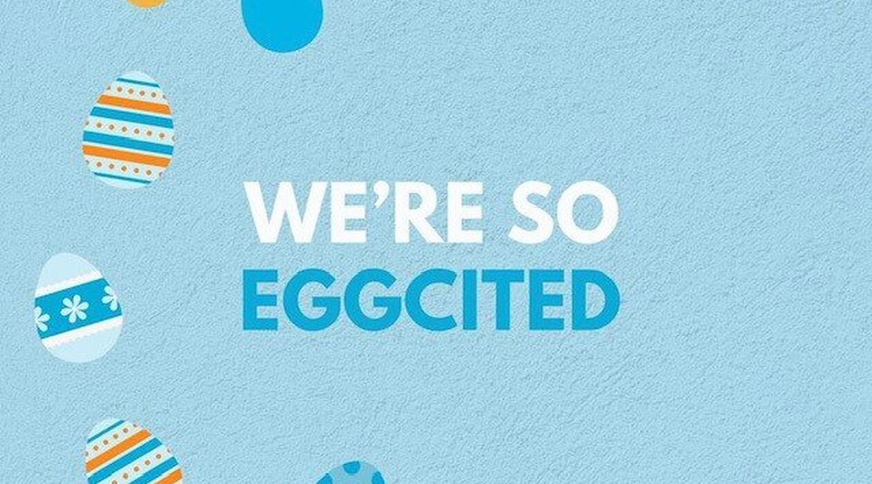 We are so excited of is het EGGcited :-)