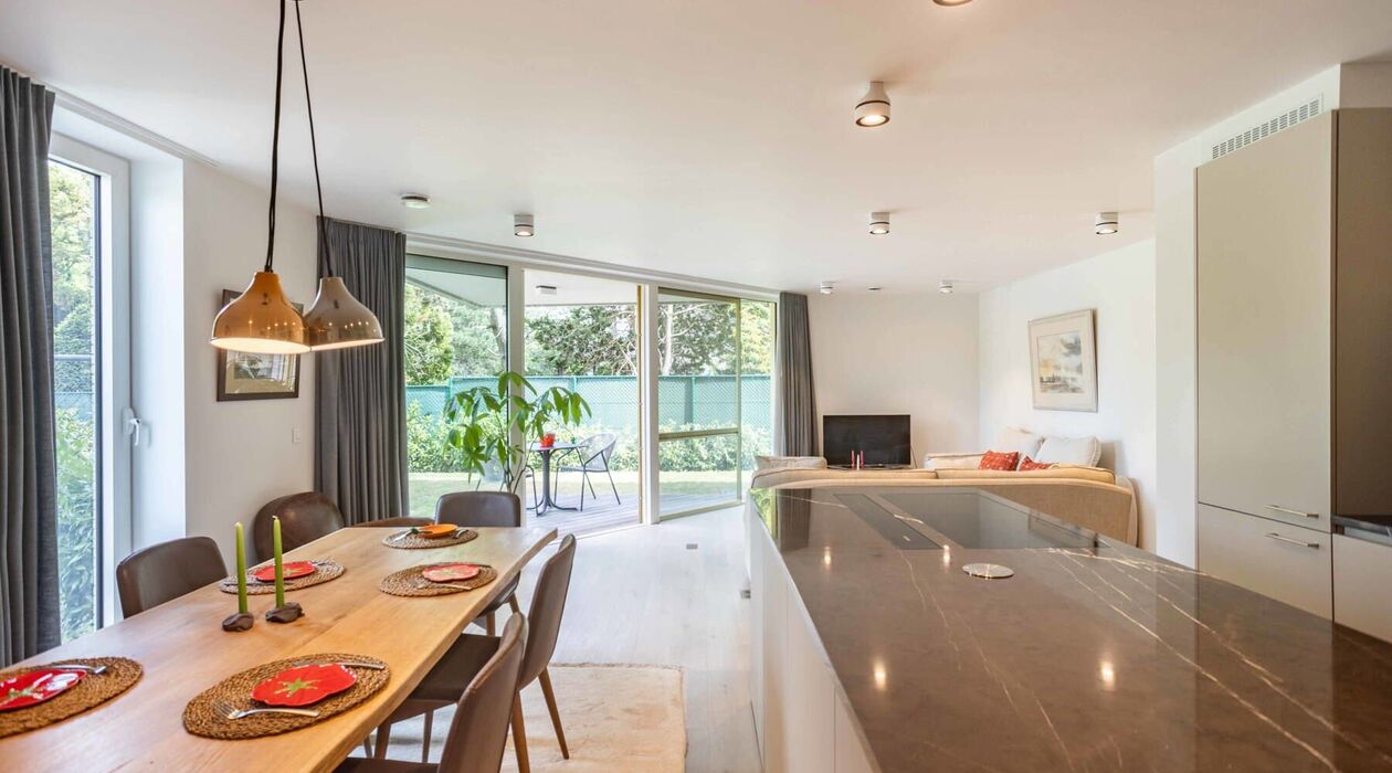 Gelijkvloerse verd. + tuin te koop in Merelbeke