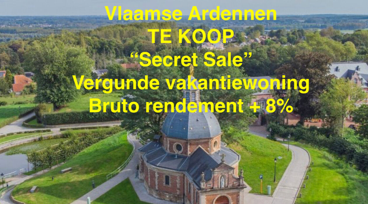 Maison de vacances &agrave; vendre &agrave; Geraardsbergen