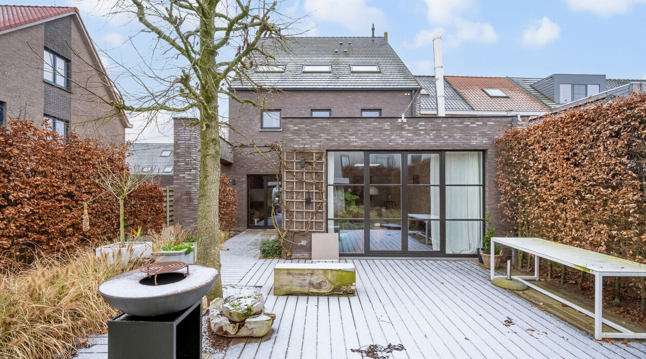 Rez-de-ch. avec jardin &agrave; vendre &agrave; Wetteren